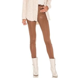 L’AGENCE Jeans Size 26 Marguerite Coated Skinny High Rise Sparrow Boho